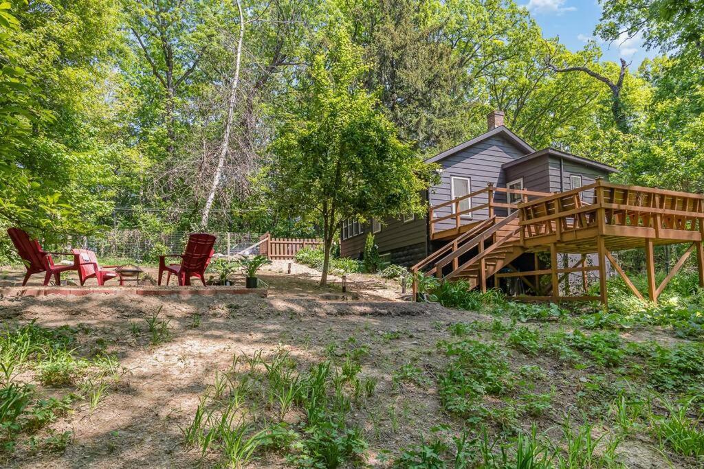 Black Cabin Getaway In Woods I Valpo 瓦尔帕莱索 外观 照片